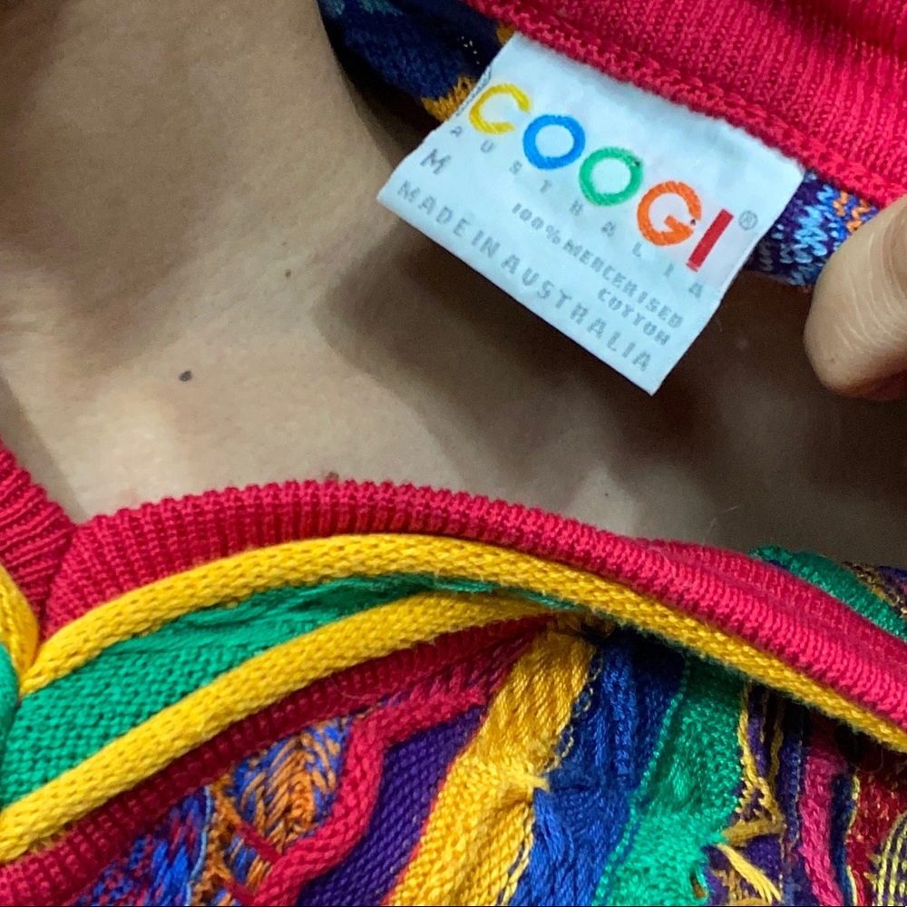 Vintage Coogi Sweater in Rainbow colorway - Picture 4 of 4